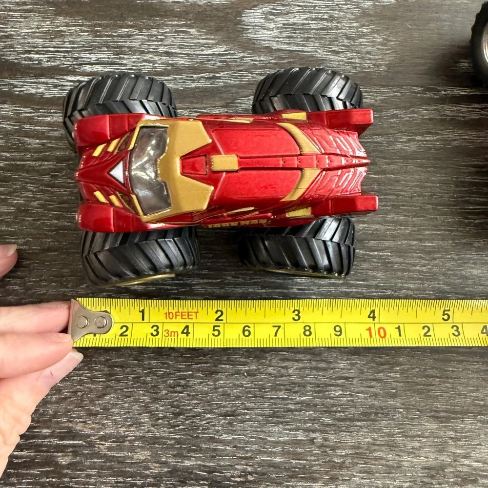 Hot Wheels Monster Jam‎ Lot of 3 Trucks Grave Digger Iron Man Stone Crusher